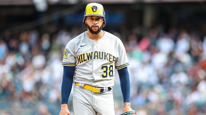 Milwaukee Brewers closer Devin Williams